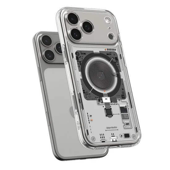 Калъф Spigen Ultra Hybrid MagSafe (ACS12166) - iPhone 18 Pro / iPhone 17 Pro - Сив
