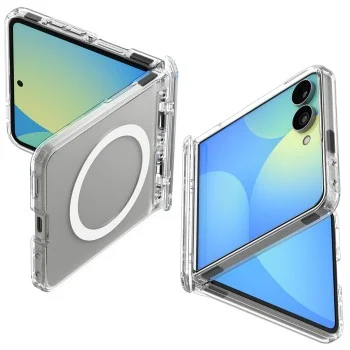 Калъф Spigen Ultra Hybrid Pro MagFit (ACS11524) - Samsung Galaxy Z Flip8 - Прозрачен