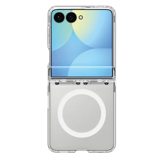 Калъф Spigen Ultra Hybrid Pro MagFit (ACS11524) - Samsung Galaxy Z Flip8 - Прозрачен