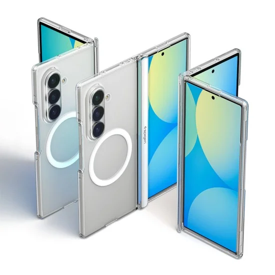 Калъф Spigen Ultra Hybrid Pro MagSafe (ACS11506) - Samsung Galaxy Z Fold8 Ultra - Прозрачен