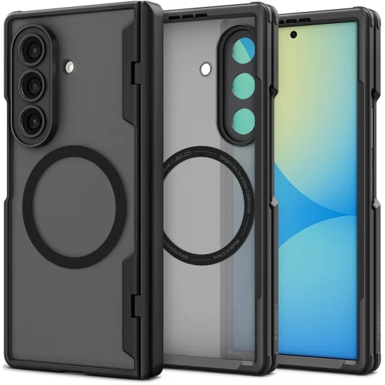Калъф Spigen Ultra Hybrid Pro MagSafe (ACS12102) - Samsung Galaxy Z Fold8 Ultra - Матово черен