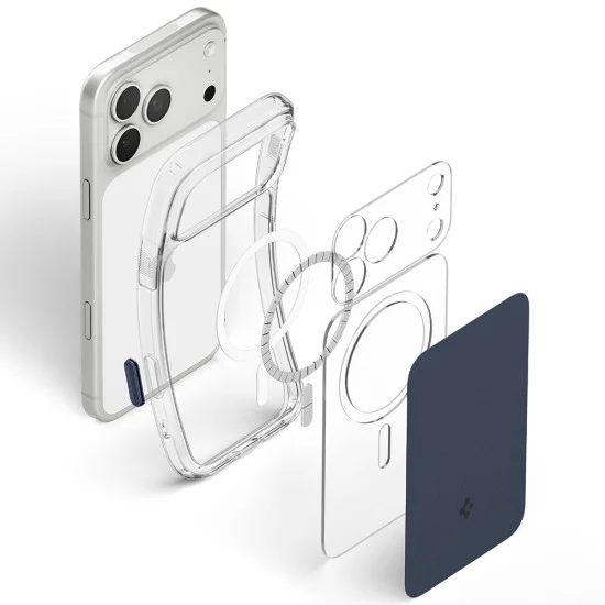 Калъф Spigen Ultra Hybrid T MagSafe (ACS12135) - iPhone 18 Pro Max / iPhone 17 Pro Max - Син