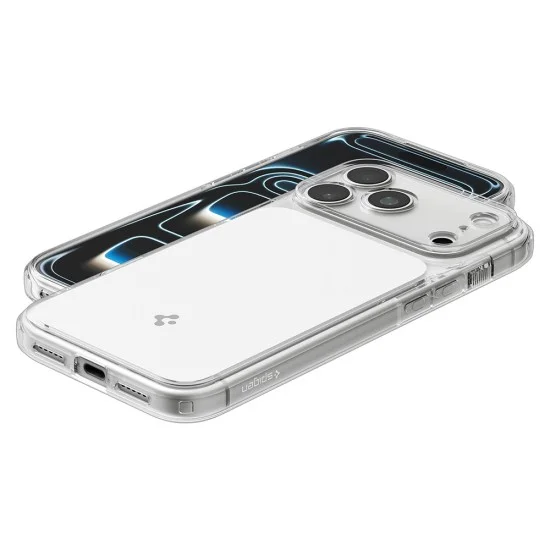 Калъф Spigen - Ultra Hybrid T MagSafe (ACS12169) - iPhone 18 Pro / iPhone 17 Pro - Бял