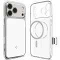 Калъф Spigen - Ultra Hybrid T MagSafe (ACS12169) - iPhone 18 Pro / iPhone 17 Pro - Бял