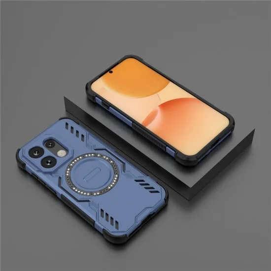 Калъф Techsuit ArmorMag Case - Oppo Reno16 / Reno16 Pro - Син