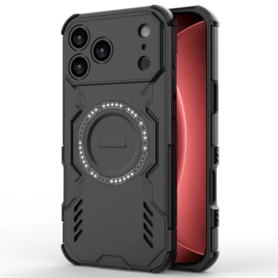 Калъф Techsuit ArmorMag Case - iPhone 18 Pro Max / iPhone 17 Pro Max - Черен