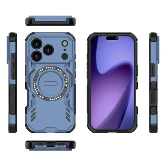 Калъф Techsuit ArmorMag Case - iPhone 18 Pro Max / iPhone 17 Pro Max - Син