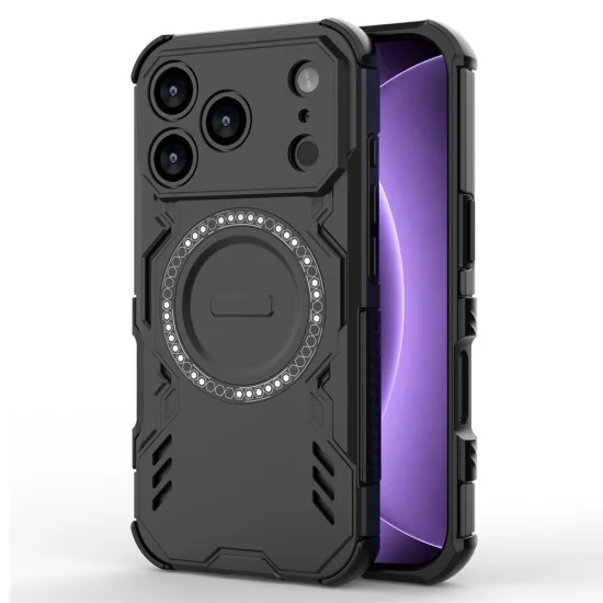 Калъф Techsuit ArmorMag Case - iPhone 18 Pro / iPhone 17 Pro - Черен