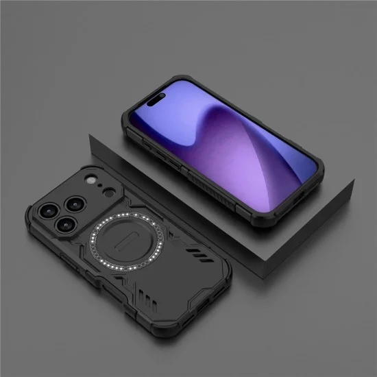 Калъф Techsuit ArmorMag Case - iPhone 18 Pro / iPhone 17 Pro - Черен