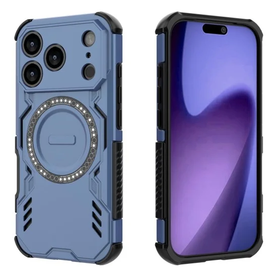 Калъф Techsuit ArmorMag Case - iPhone 18 Pro / iPhone 17 Pro - Син