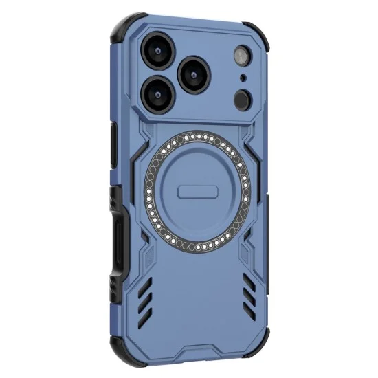 Калъф Techsuit ArmorMag Case - iPhone 18 Pro / iPhone 17 Pro - Син