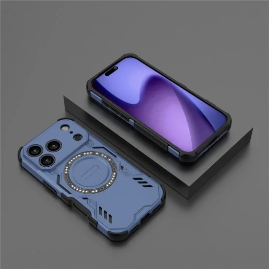 Калъф Techsuit ArmorMag Case - iPhone 18 Pro / iPhone 17 Pro - Син