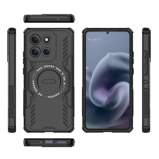 Калъф – Techsuit ArmorMag – Motorola Moto G86 Power – Черен