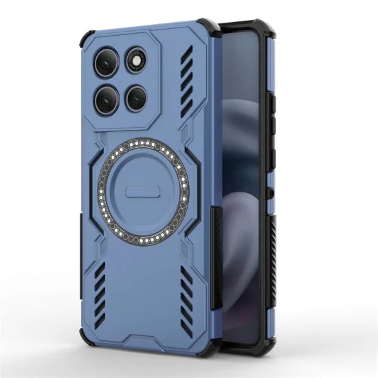 Калъф – Techsuit ArmorMag – Motorola Moto G86 Power – Син