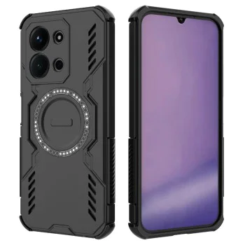 Калъф – Techsuit ArmorMag – Xiaomi Redmi 15C 4G / Redmi 15C 5G – Черен