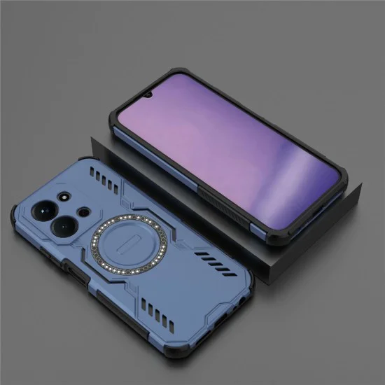 Калъф – Techsuit ArmorMag – Xiaomi Redmi 15C 4G / Redmi 15C 5G – Син