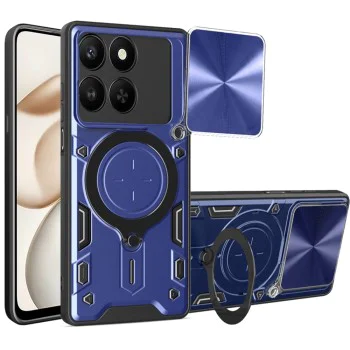 Калъф – Techsuit CamGuard Pro – Honor 400 Smart 5G / 400 Smart 4G / X7d 4G – Син