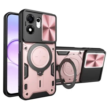 Калъф Techsuit CamGuard Pro - Honor 600 Smart - Розов