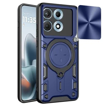 Калъф Techsuit CamGuard Pro - Motorola Edge 70 Max - Син