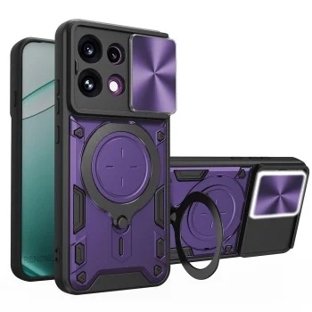 Калъф Techsuit CamGuard Pro - Oppo Reno16 F / Reno16 FS - Лилав