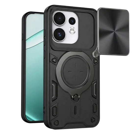 Калъф Techsuit CamGuard Pro - Oppo Reno16 / Reno16 Pro - Черен