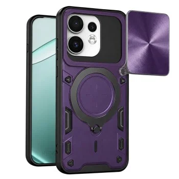 Калъф Techsuit CamGuard Pro - Oppo Reno16 / Reno16 Pro - Лилав