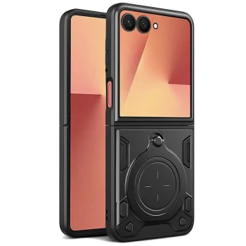 Калъф – Techsuit CamGuard Pro – Samsung Galaxy Z Flip7 – Черен