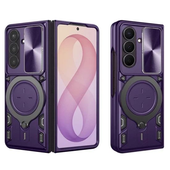 Калъф Techsuit CamGuard Pro - Samsung Galaxy Z Fold7 / Z Fold8 Ultra - Лилав