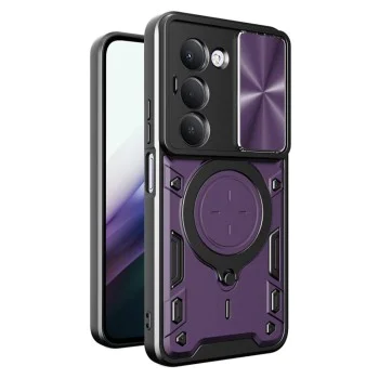 Калъф – Techsuit CamGuard Pro – Xiaomi Redmi 15 4G / Redmi 15 5G – Лилав