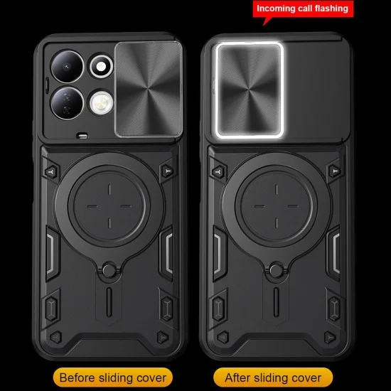 Калъф Techsuit CamGuard Pro - Xiaomi Redmi 17 4G / Redmi 17 5G - Син