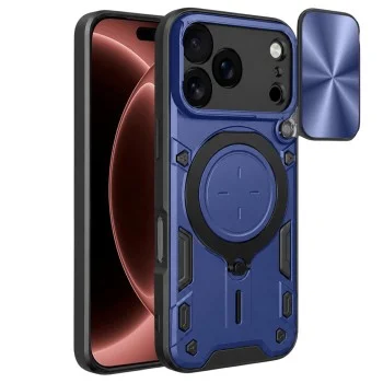 Калъф Techsuit CamGuard Pro - iPhone 18 Pro Max / iPhone 17 Pro Max - Син