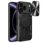Калъф Techsuit CamGuard Pro - iPhone 18 Pro / iPhone 17 Pro - Черен