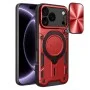 Калъф Techsuit CamGuard Pro - iPhone 18 Pro / iPhone 17 Pro - Червен