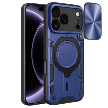 Калъф Techsuit CamGuard Pro - iPhone 18 Pro / iPhone 17 Pro - Син
