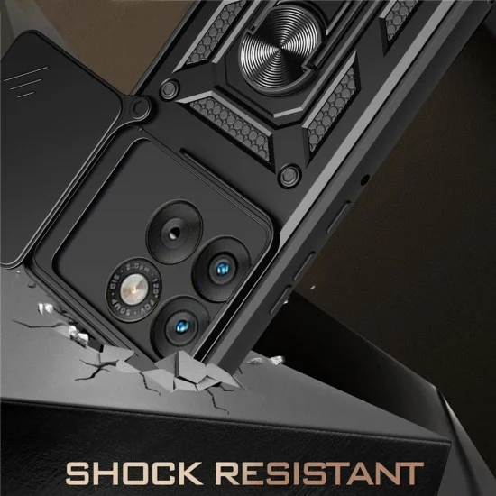 Калъф Techsuit CamShield Series - Motorola Edge 70 Max - Черен