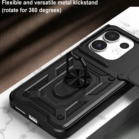 Калъф Techsuit CamShield Series - Oppo Reno16 / Reno16 Pro - Черен