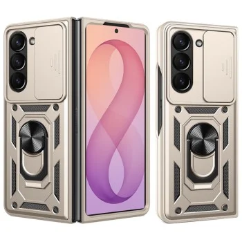 Калъф Techsuit CamShield Series - Samsung Galaxy Z Fold7 / Z Fold8 Ultra - Златист