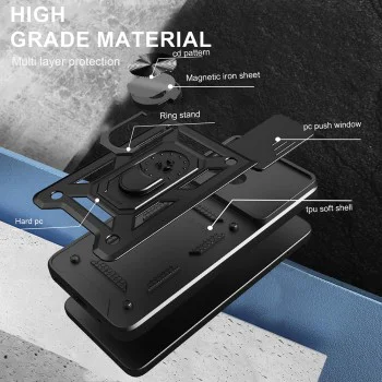 Калъф – Techsuit CamShield Series – Xiaomi 15T – Черен