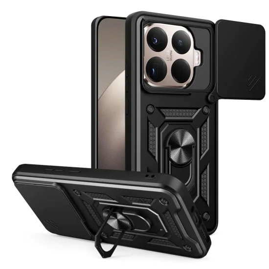 Калъф – Techsuit CamShield Series – Xiaomi 15T Pro – Черен