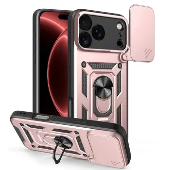 Калъф Techsuit CamShield Series - iPhone 18 Pro / iPhone 17 Pro - Розов