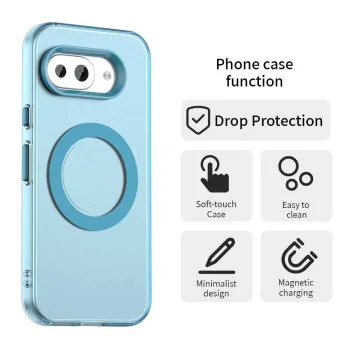 Калъф Techsuit CandyCase MagSafe - Google Pixel 10a - Син