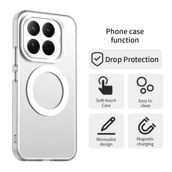 Калъф Techsuit CandyCase MagSafe - Xiaomi 17T - Бял