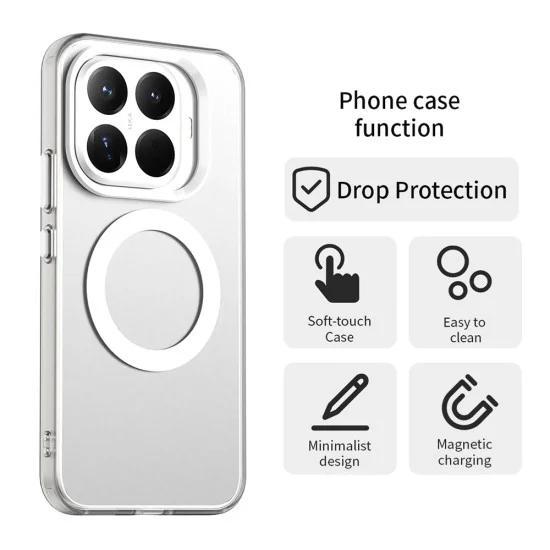 Калъф Techsuit CandyCase MagSafe - Xiaomi 17T - Бял