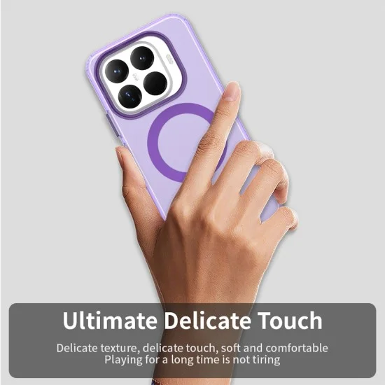 Калъф Techsuit CandyCase MagSafe - Xiaomi 17T Pro - Лилав