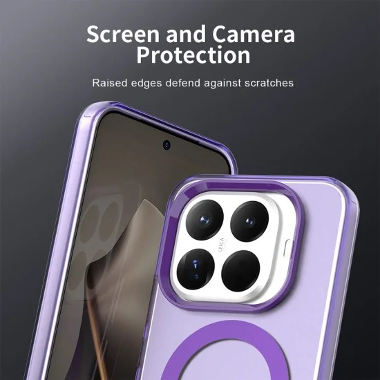 Калъф Techsuit CandyCase MagSafe - Xiaomi 17T Pro - Лилав