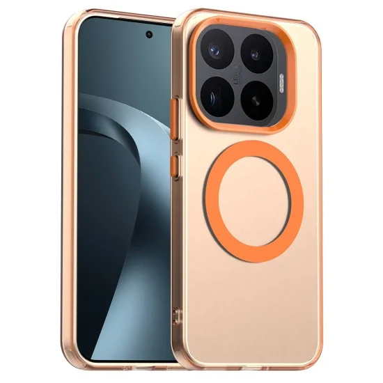 Калъф Techsuit CandyCase MagSafe - Xiaomi 17T Pro - Оранжев