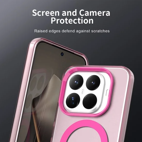 Калъф Techsuit CandyCase MagSafe - Xiaomi 17T Pro - Розов
