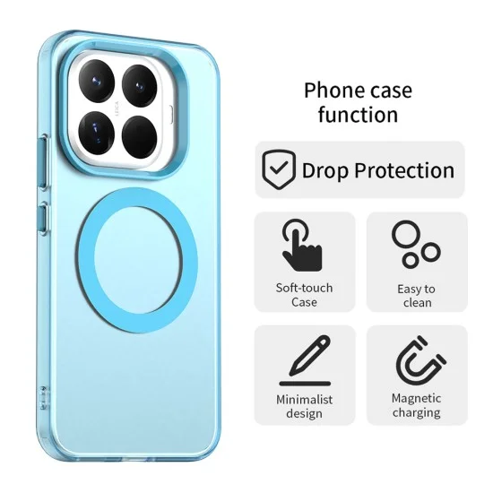 Калъф Techsuit CandyCase MagSafe - Xiaomi 17T - Син
