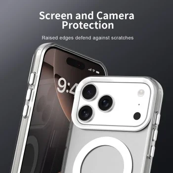 Калъф Techsuit CandyCase MagSafe - iPhone 18 Pro Max / iPhone 17 Pro Max - Бял