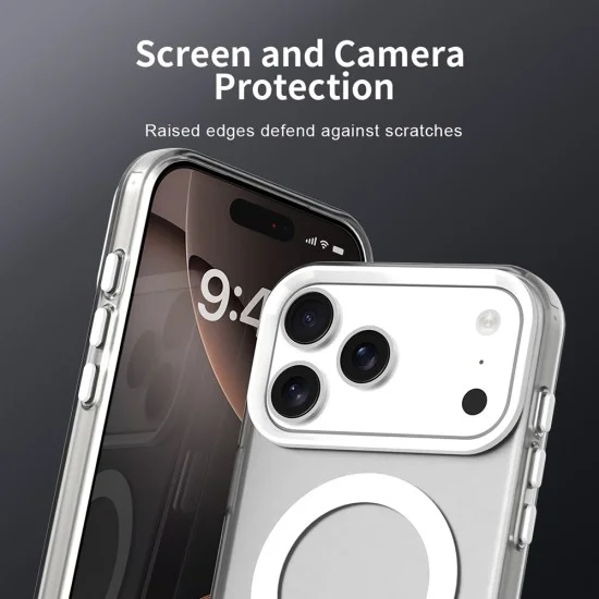 Калъф Techsuit CandyCase MagSafe - iPhone 18 Pro Max / iPhone 17 Pro Max - Бял